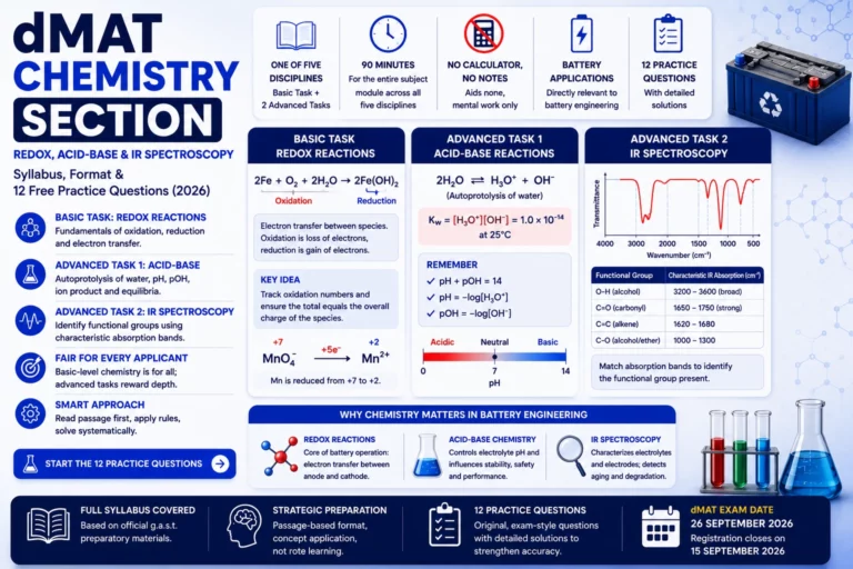 dMAT Chemistry