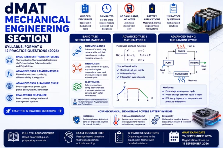 dMAT Mechanical Engineering