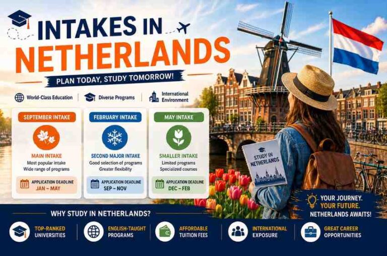intakes in Netherlands