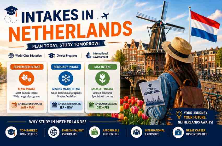 intakes in Netherlands