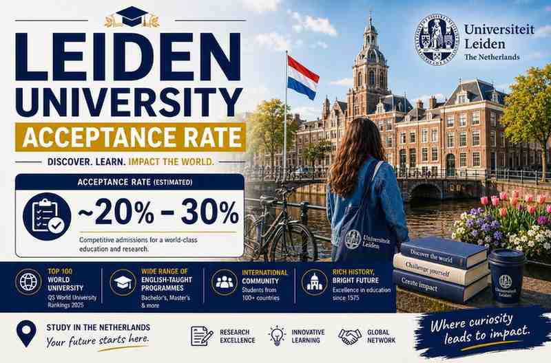 leiden university acceptance rate