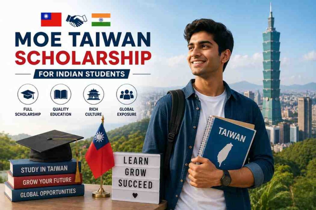 Taiwan Scholarship for Indian Students