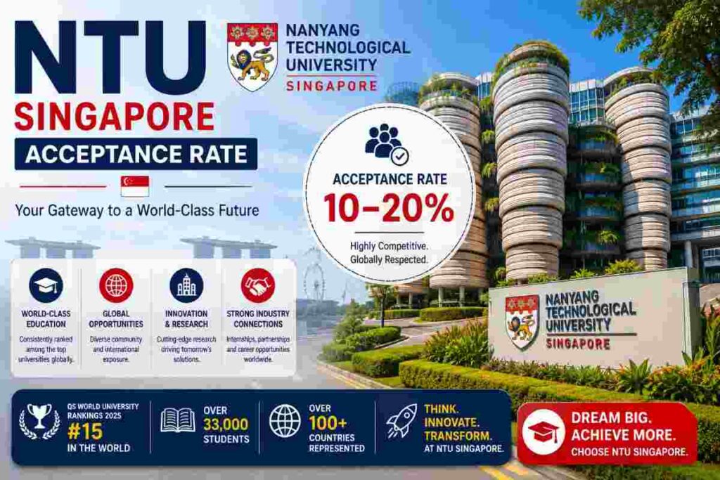ntu singapore acceptance rate