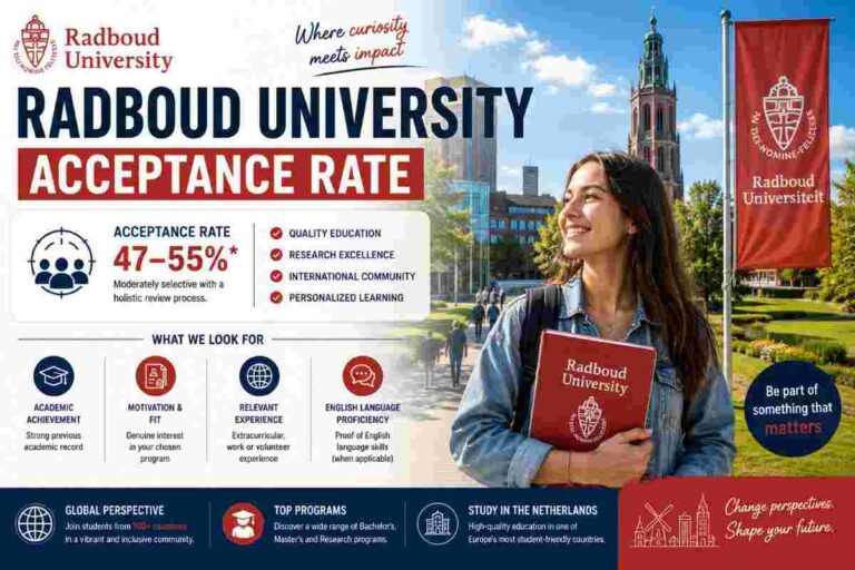 Radboud University acceptance rate