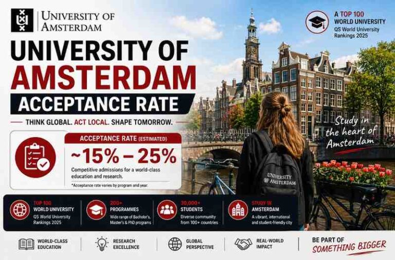 university of amsterdam acceptance rate