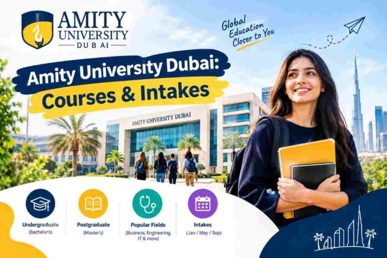 Amity University Dubai courses