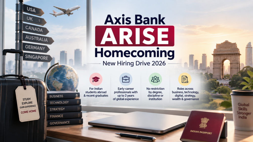 Axis Bank Arise Homecoming