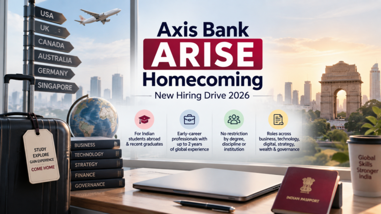 Axis Bank Arise Homecoming