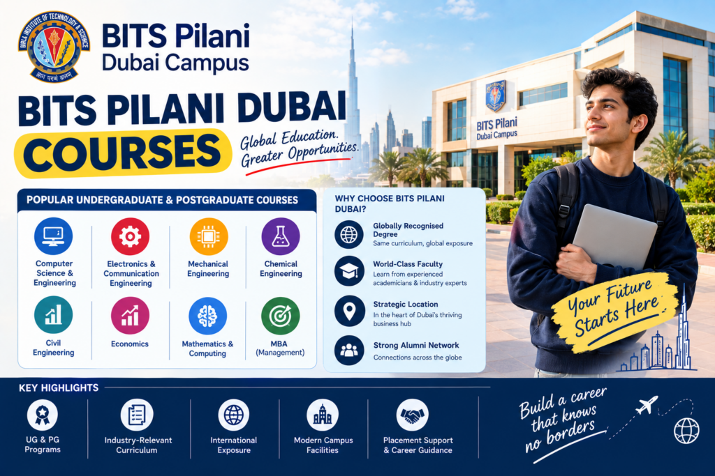 BITS Pilani Dubai Courses
