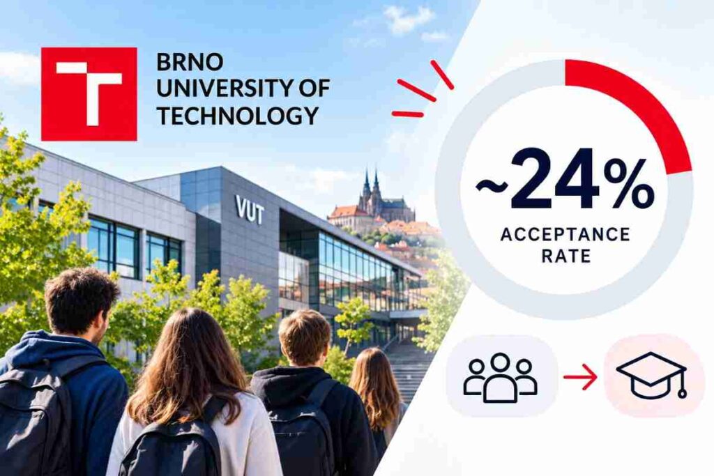 Brno University of Technology Acceptance Rate