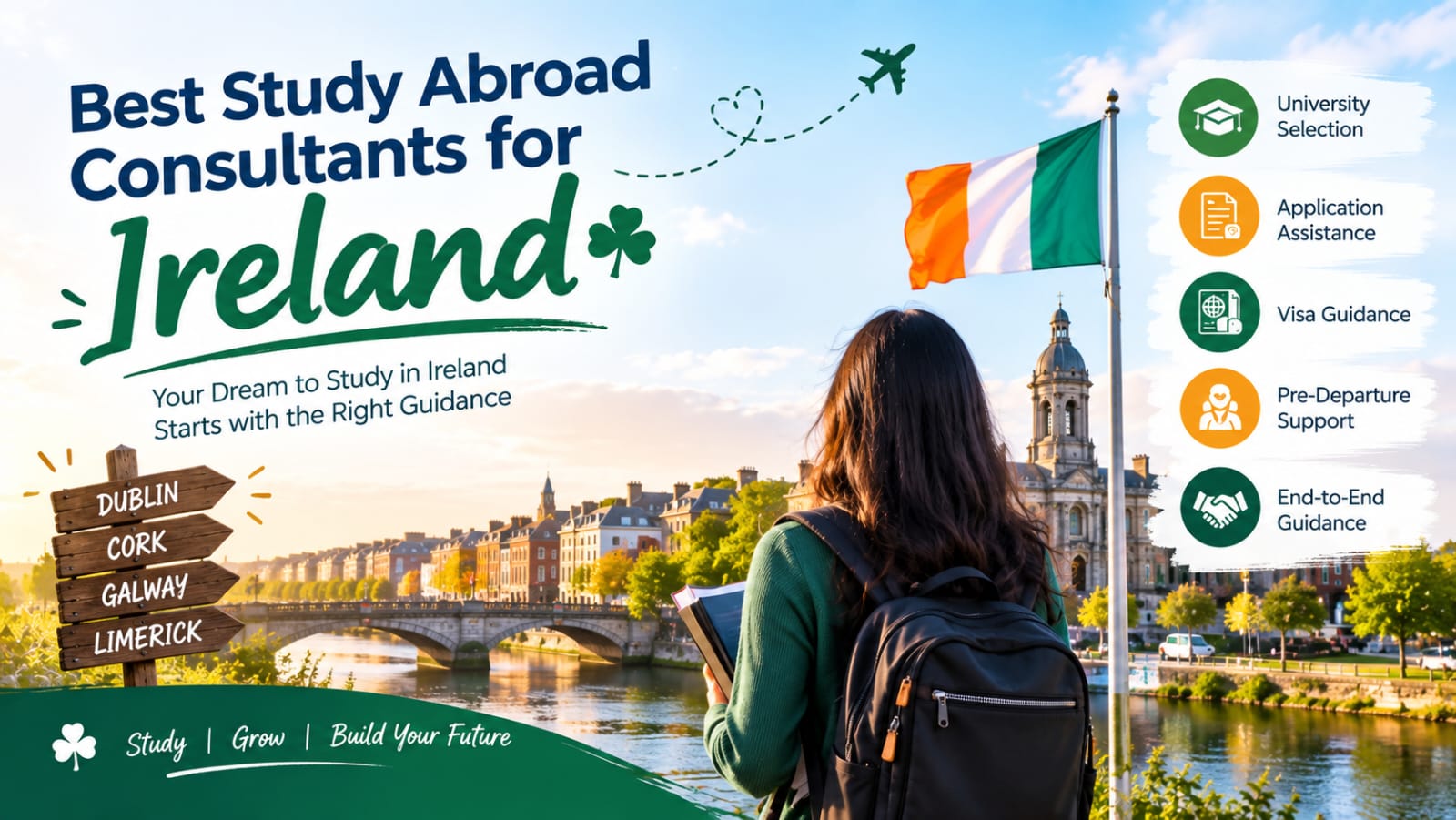 Best Study Abroad Consultants for Ireland