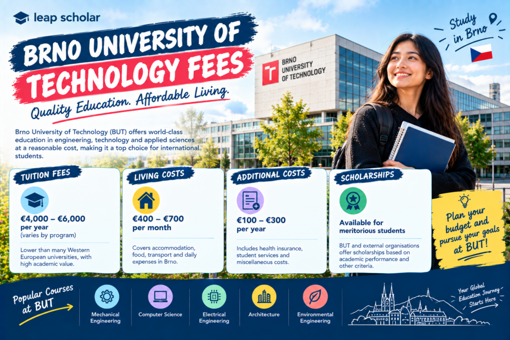Brno University of Technology Fees