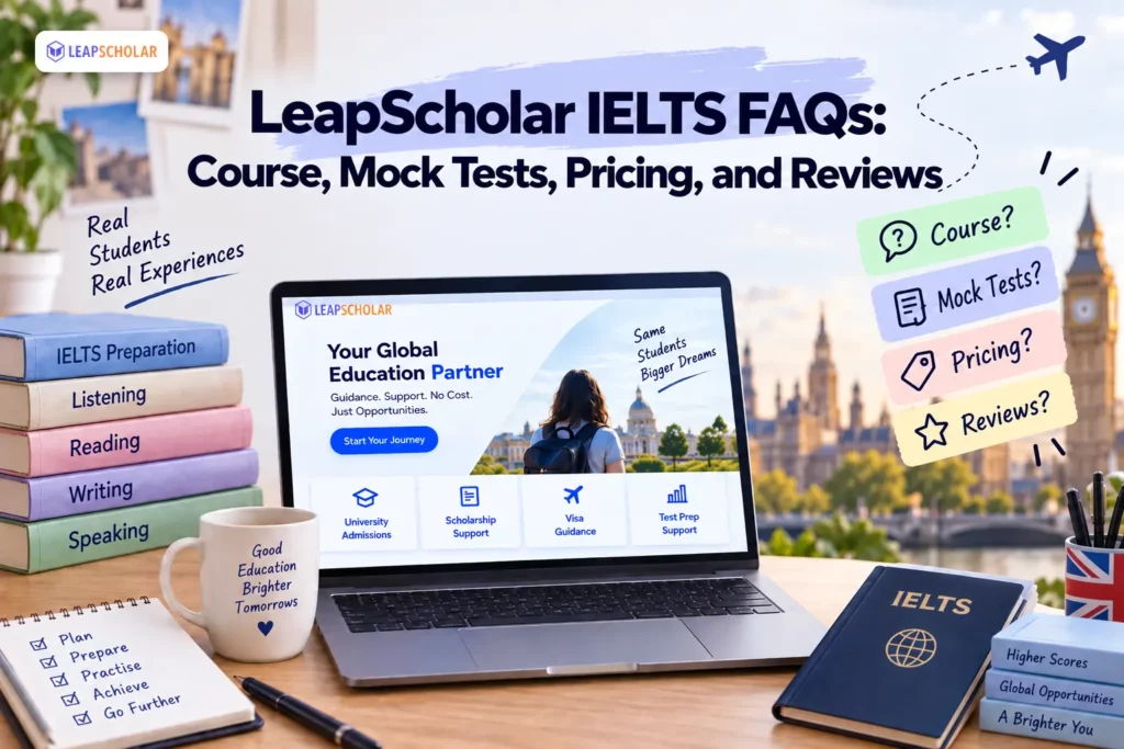 LeapScholar IELTS FAQs