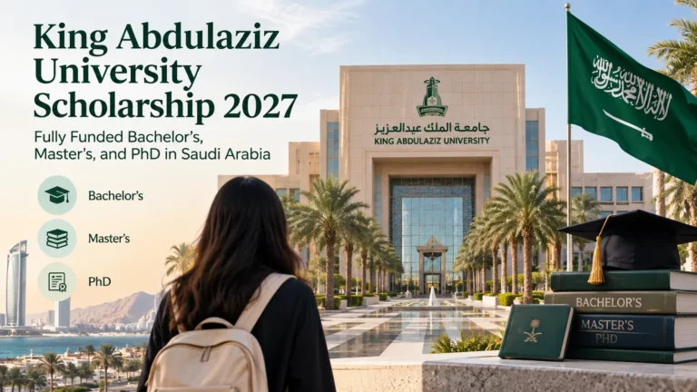 King Abdulaziz University Scholarship 2027