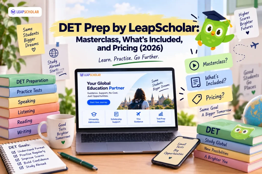 DET Prep by LeapScholar