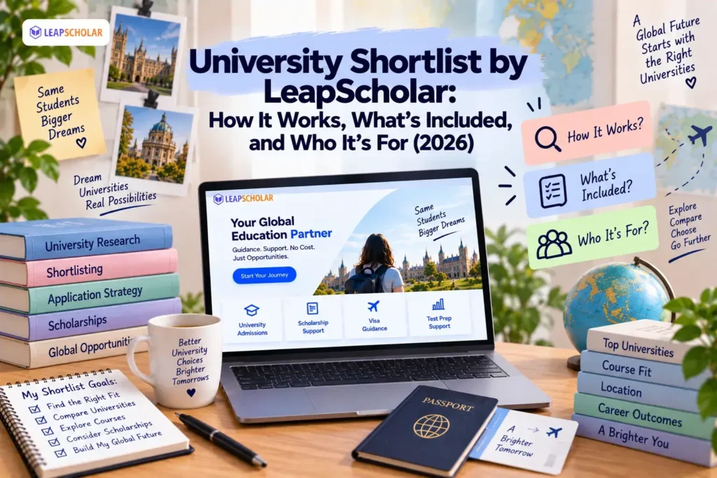 University Shortlist by LeapScholar
