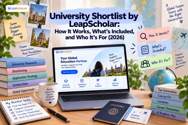 University Shortlist by LeapScholar