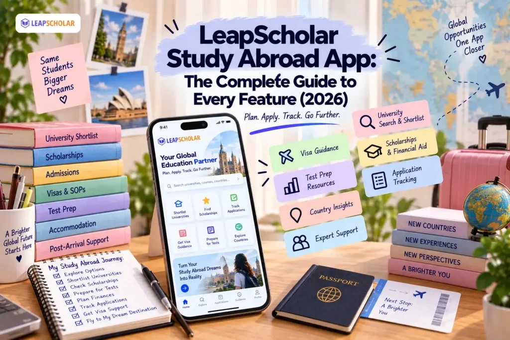 LeapScholar Study Abroad App
