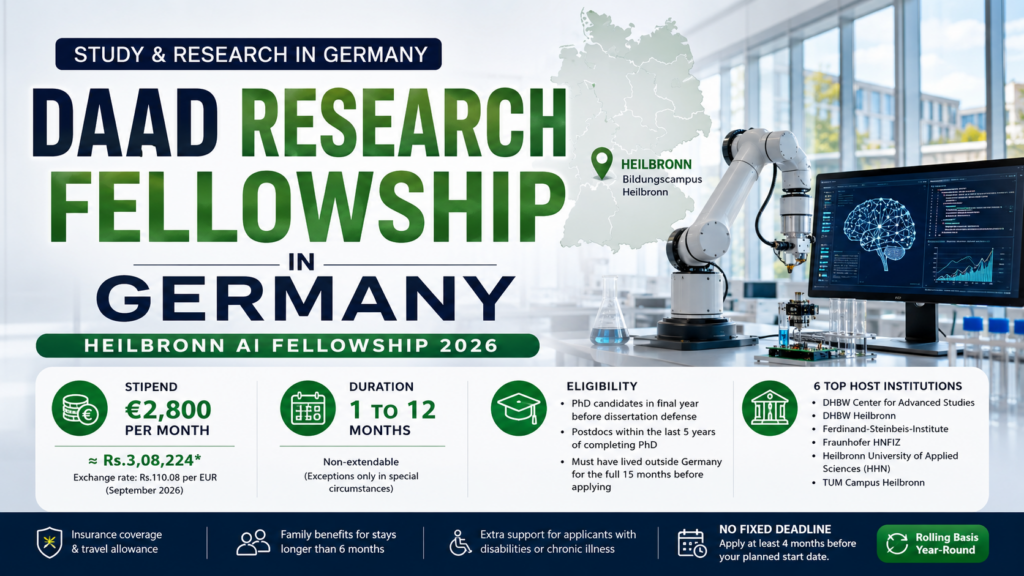 DAAD Research Fellowship in Germany