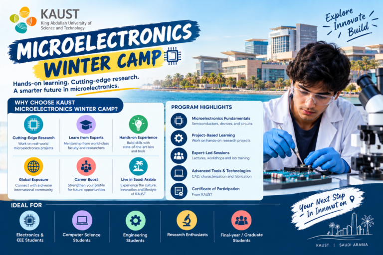 KAUST Microelectronics Winter Camp