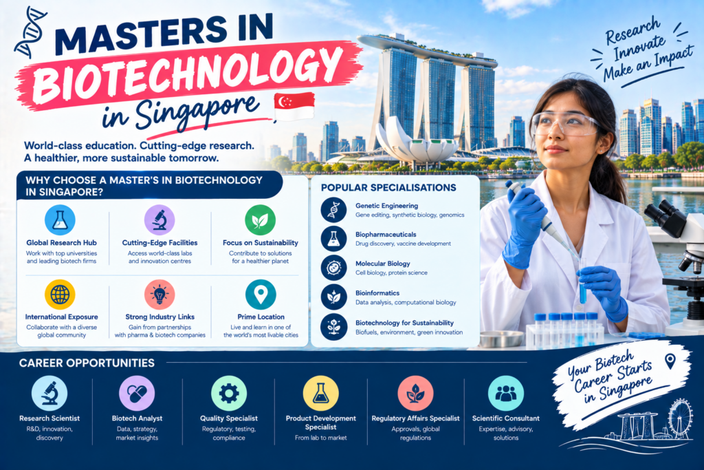Masters in Biotechnology in Singapore