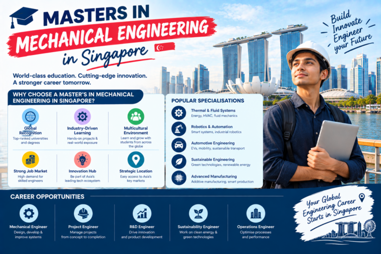 Masters in Mechanical Engineering in Singapore