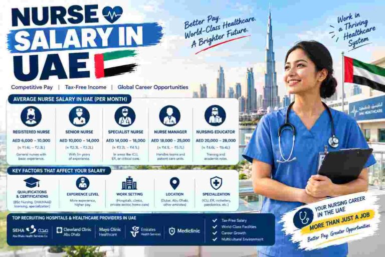 Nurse salary in UAE