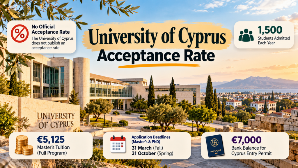 University of Cyprus Acceptance Rate