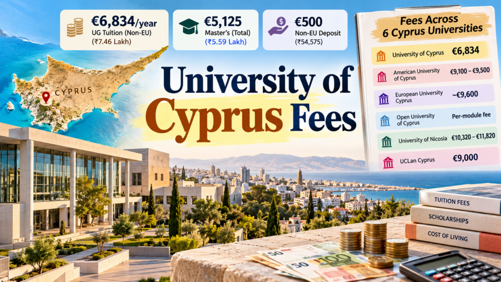 University of Cyprus Fees