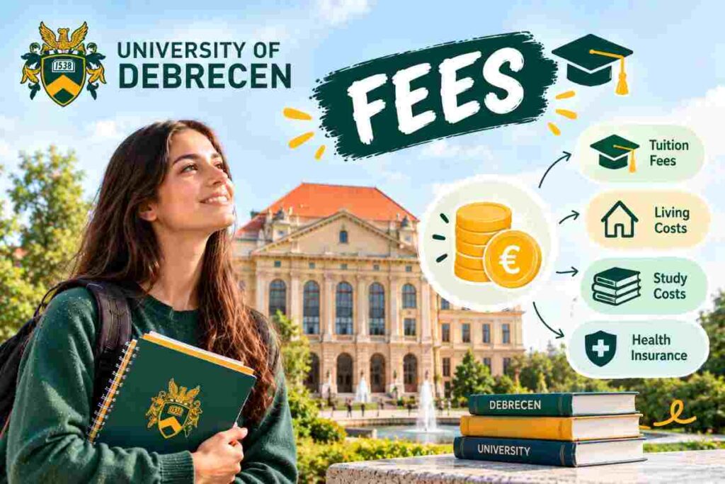 University of Debrecen Fees