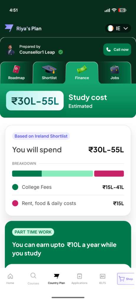 LeapScholar Study Abroad App: The Complete Guide to Every Feature (2026)