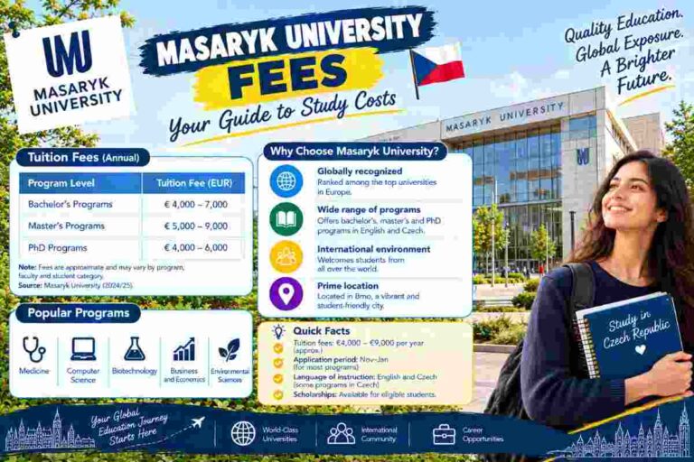 masaryk university fees