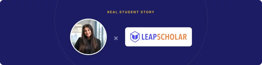 Leap Scholar x Shrutika: How I Won a £4,000 Scholarship to Nottingham Trent University