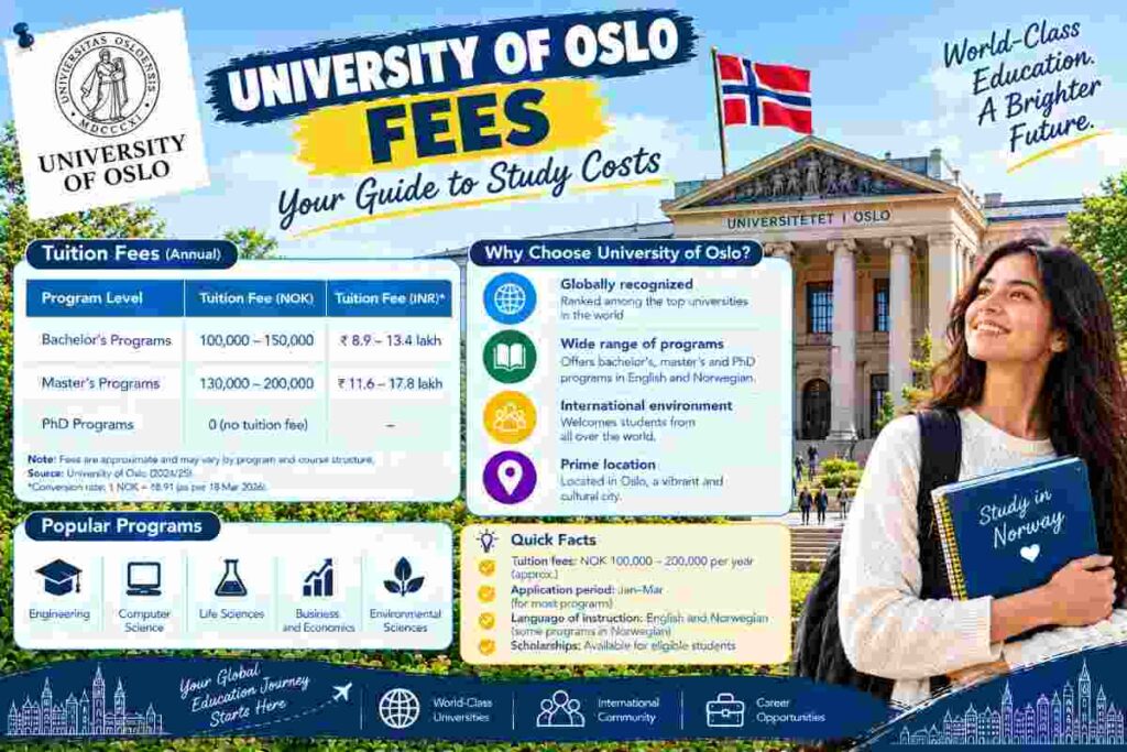 university of oslo fees