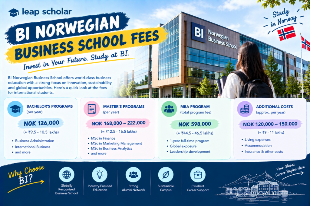 BI Norwegian Business School Fees