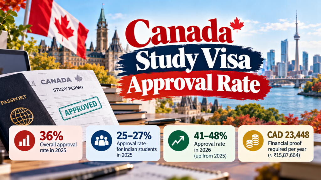Canada Study Visa Approval Rate