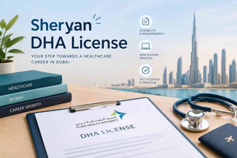sheryan dha license
