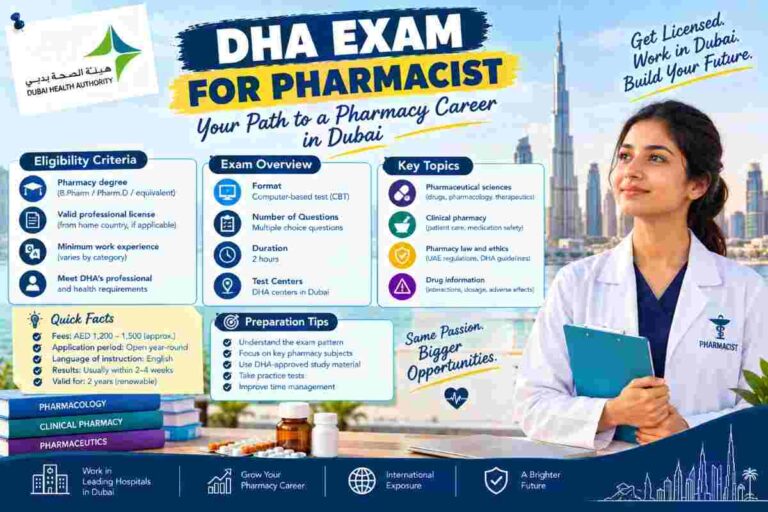 DHA exam for Pharmacist