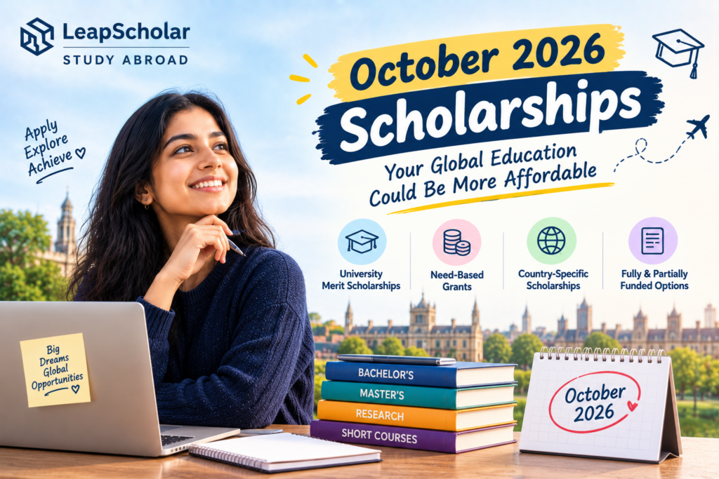 October 2026 Scholarships