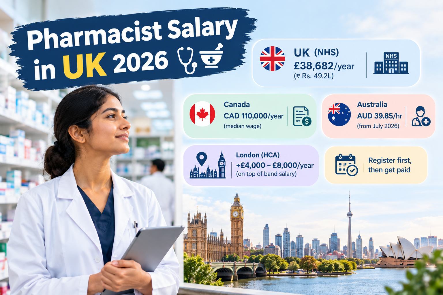 Pharmacist Salary in UK