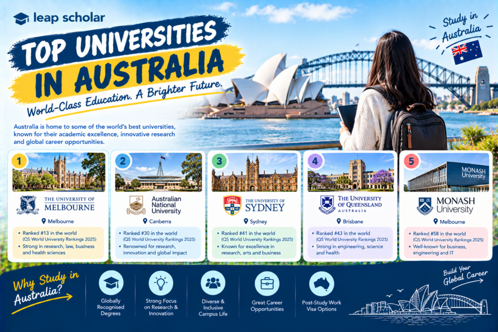 Top Universities in Australia