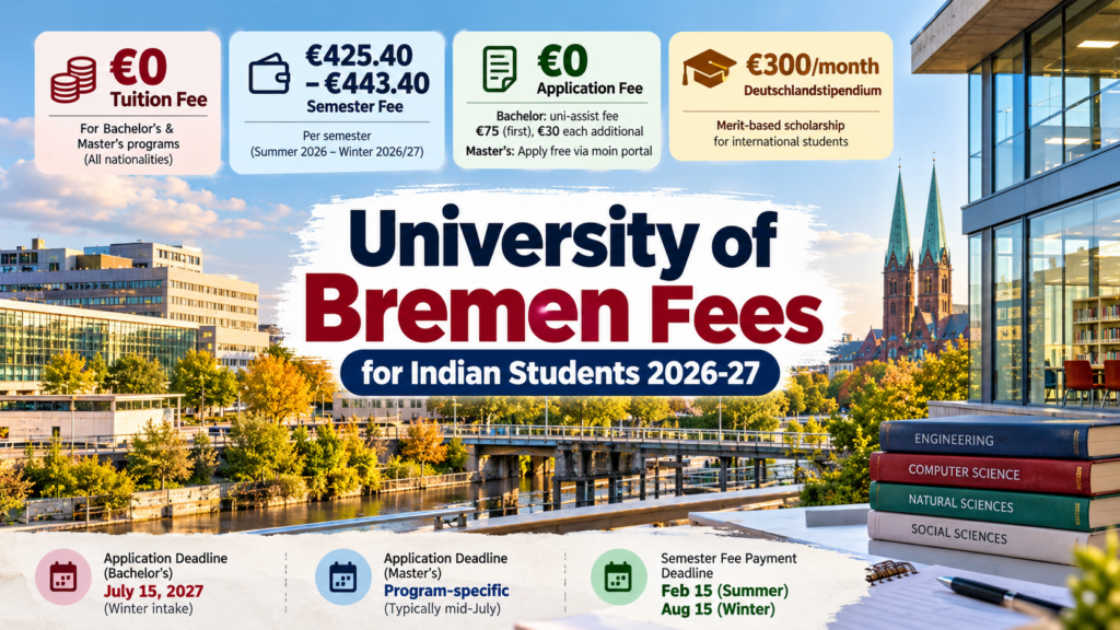 University of Bremen Fees