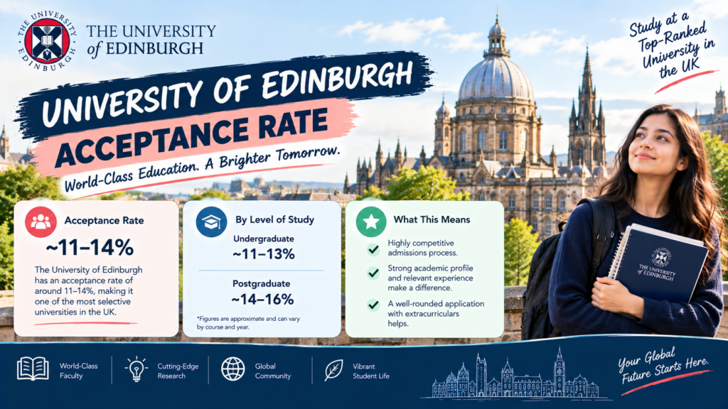 University of Edinburgh Acceptance rate