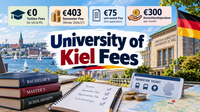 University of Kiel Fees