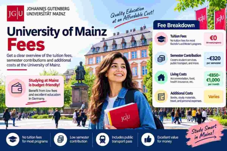 University of Mainz Fees