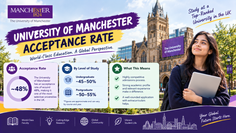 University of Manchester Acceptance rate