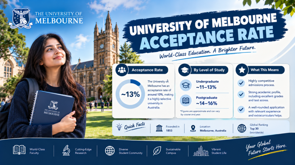 University of Melbourne Acceptance Rate