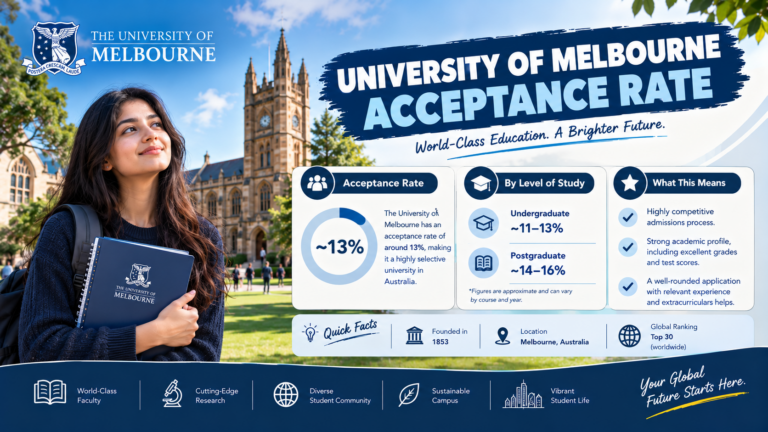 University of Melbourne Acceptance Rate