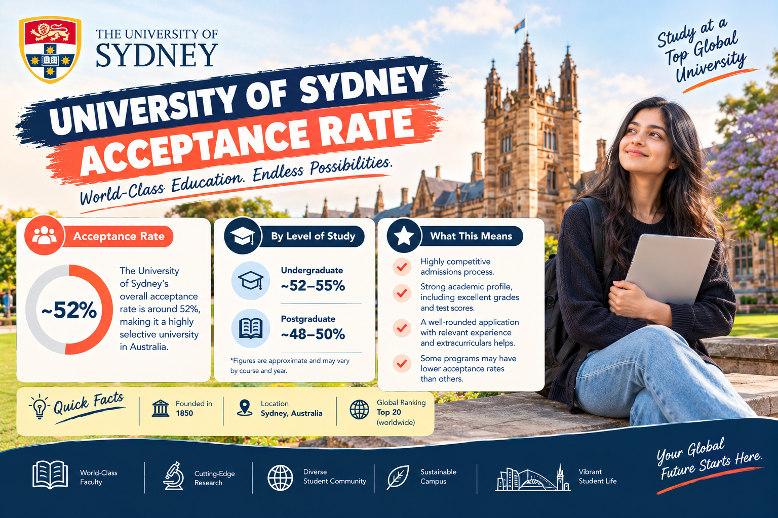 University of Sydney Acceptance Rate