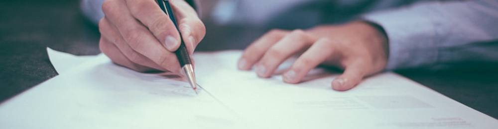 Application paperwork